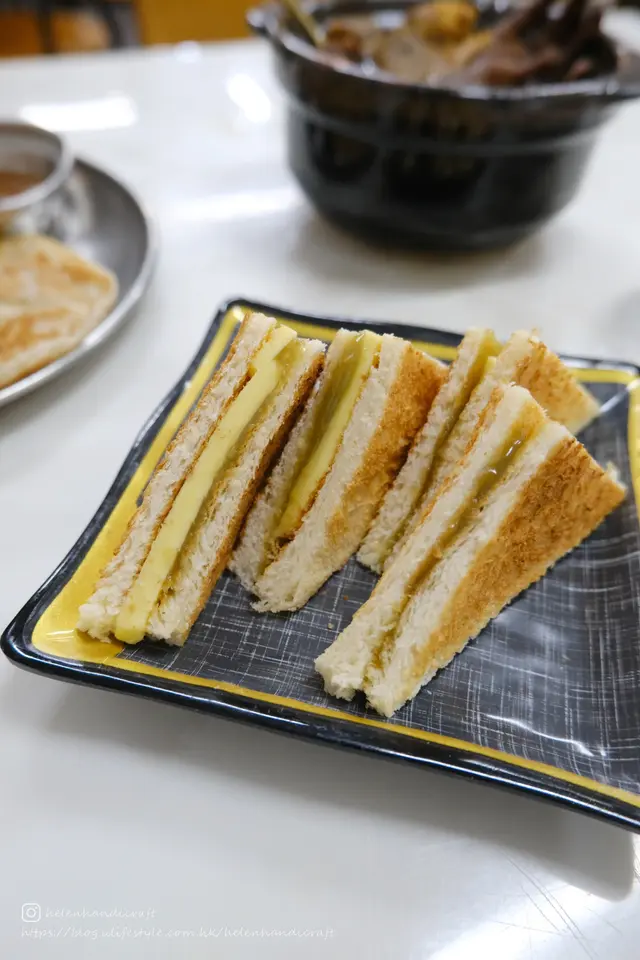 鮮牛油咖央多士