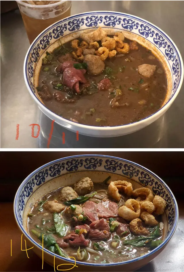 由於由不同的廚師主理午、晚市，出品水準差異明顯：晚市出品 5*， 午市今天剛嚐過，認為出品3.5*啦！