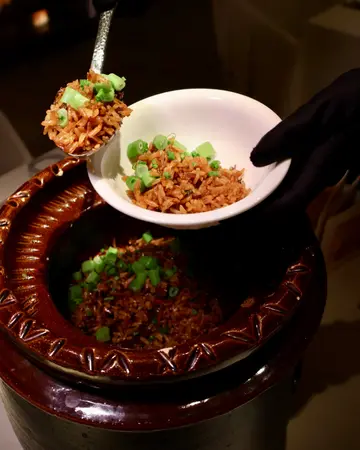 老盐菜煨饭