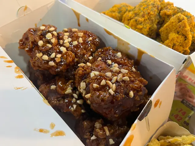 甜辣炸雞
