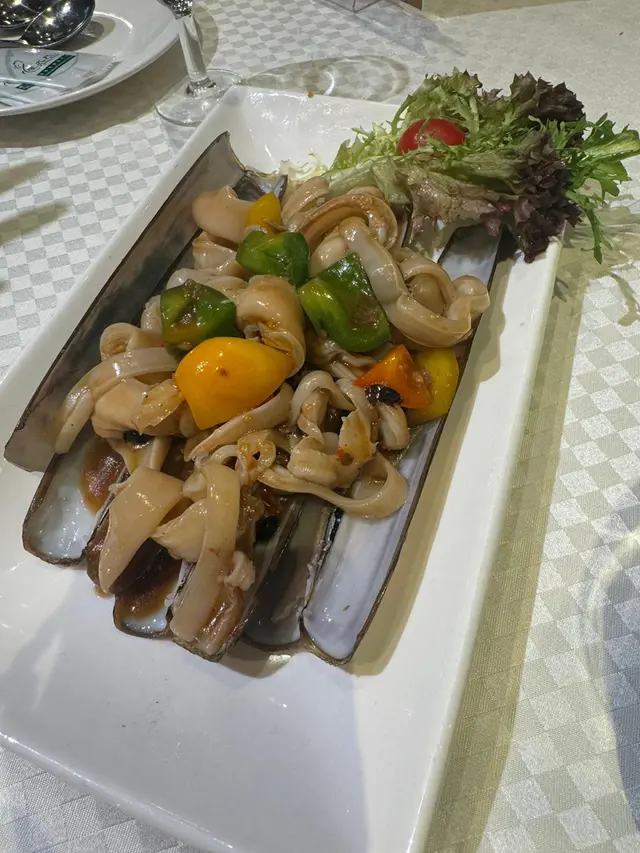 豉椒炒蟶子