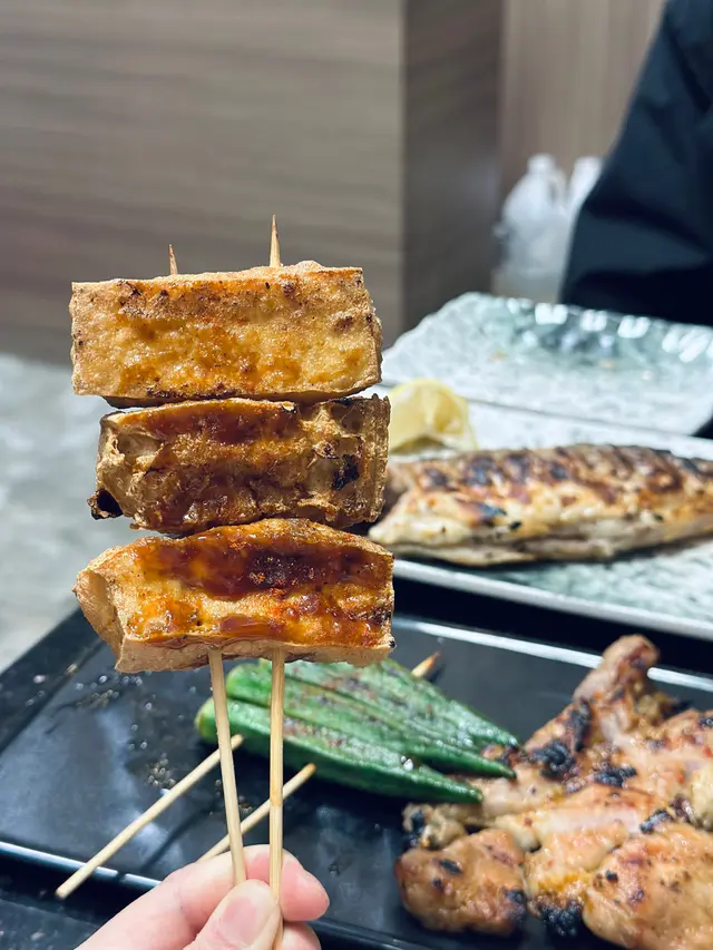 串燒豆腐