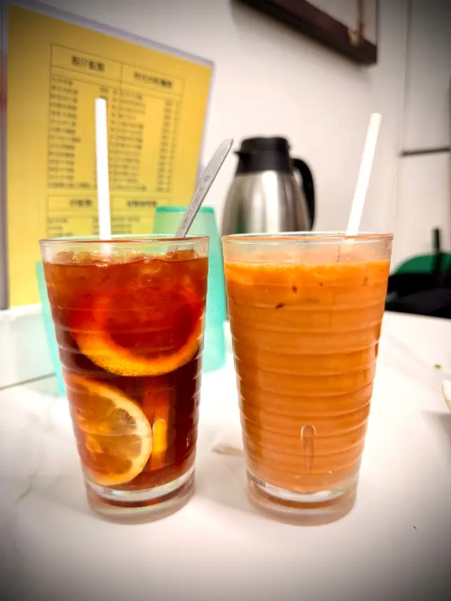 📌凍檸茶、📌凍奶茶