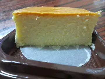 切开嘅梳乎厘芝士蛋糕