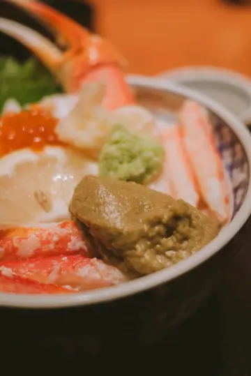 松葉蟹丼