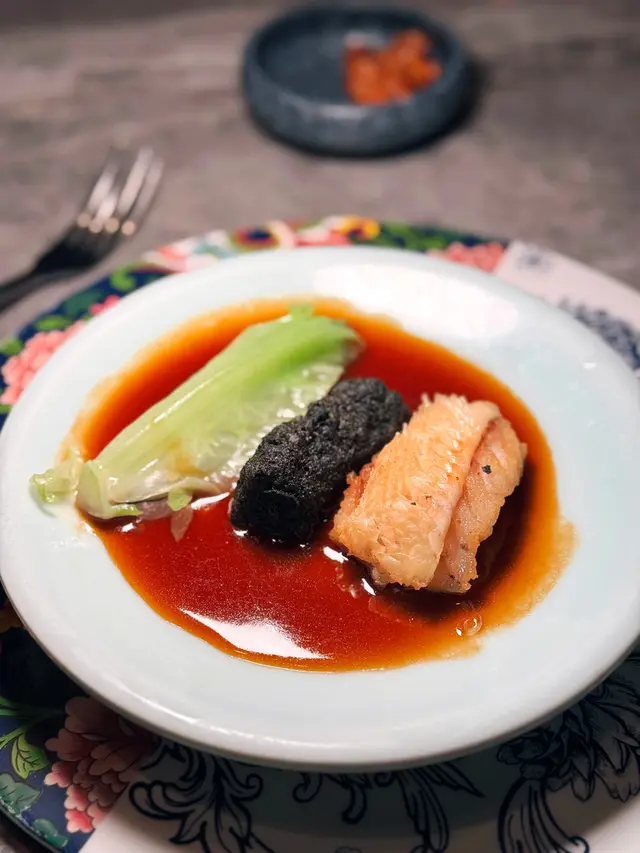 脆皮海參·麒麟魚