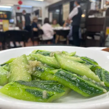 蒜蓉炒圣瓜
