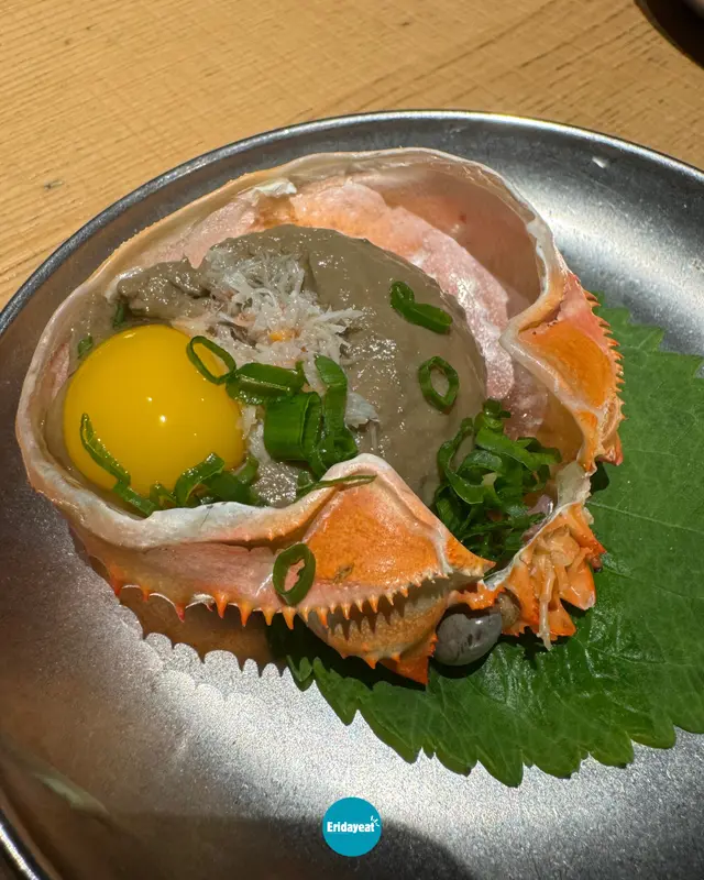 味噌蟹肉甲羅燒