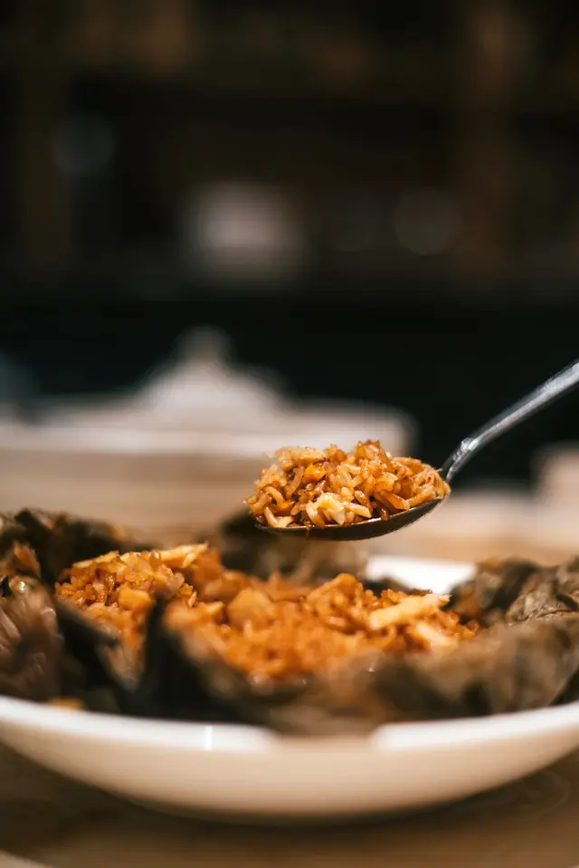 飄香瑤柱荷葉飯