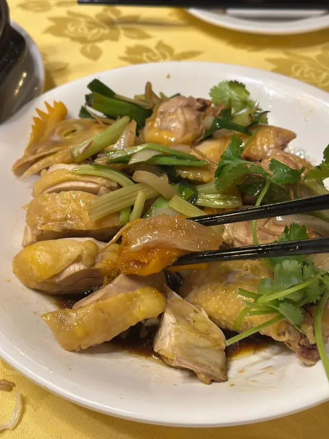 金陵蔥油雞 (半隻)