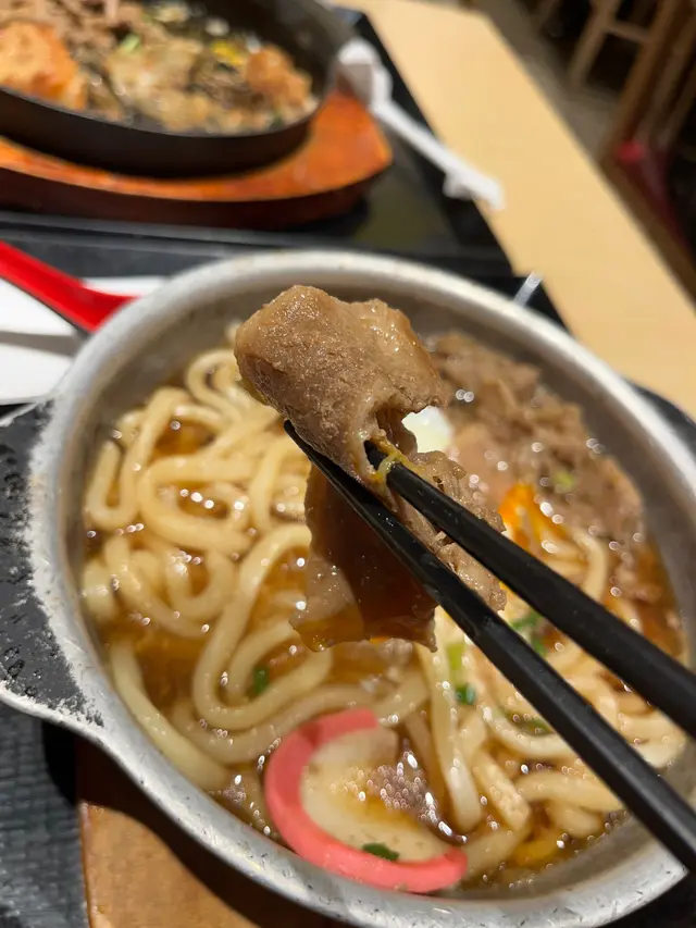 壽喜燒牛肉烏冬