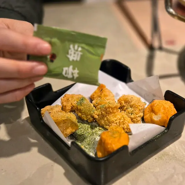 鹽酥雞 拼 花枝丸