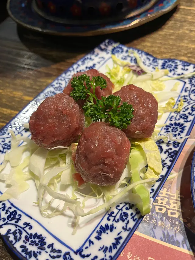 手打芝士牛丸
