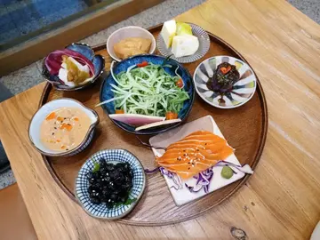 日式三文魚定食