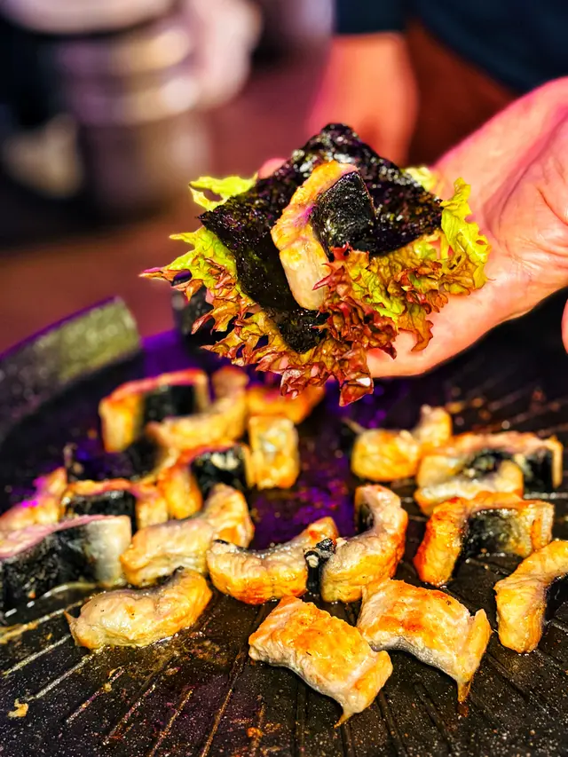 大發!鐵板韓式烤鰻魚