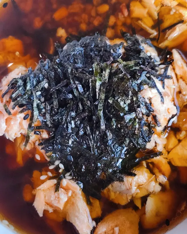 可持續三文魚湯飯 Sustainable Salmon Rice Soup