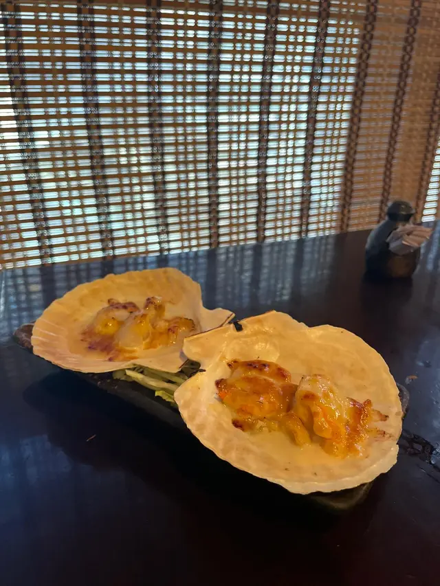 味噌燒日本活帆立貝