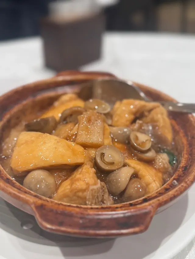 竹笙鮮菇豆腐煲

#Popofood