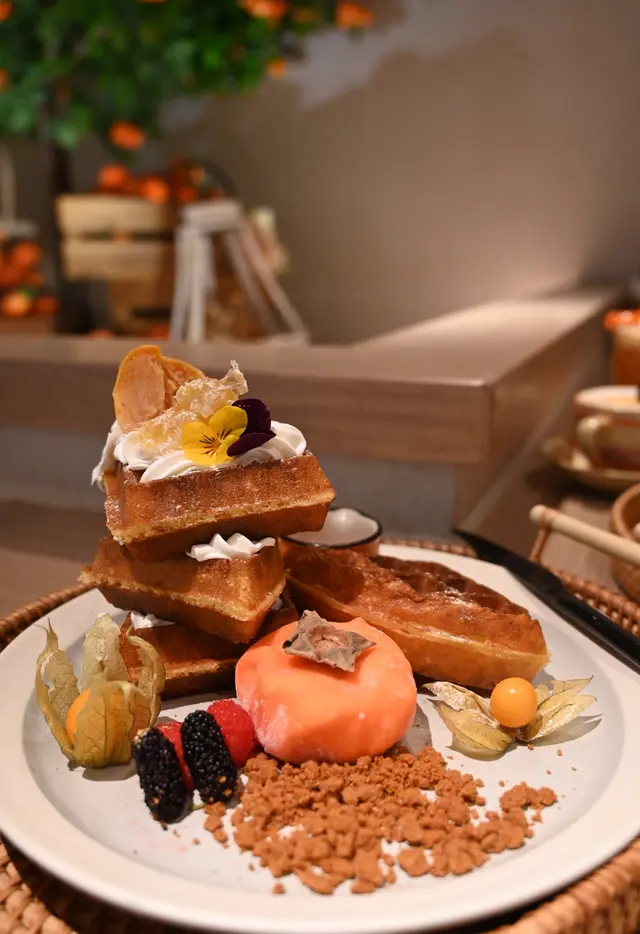 蛇年喜有柿你窩夫