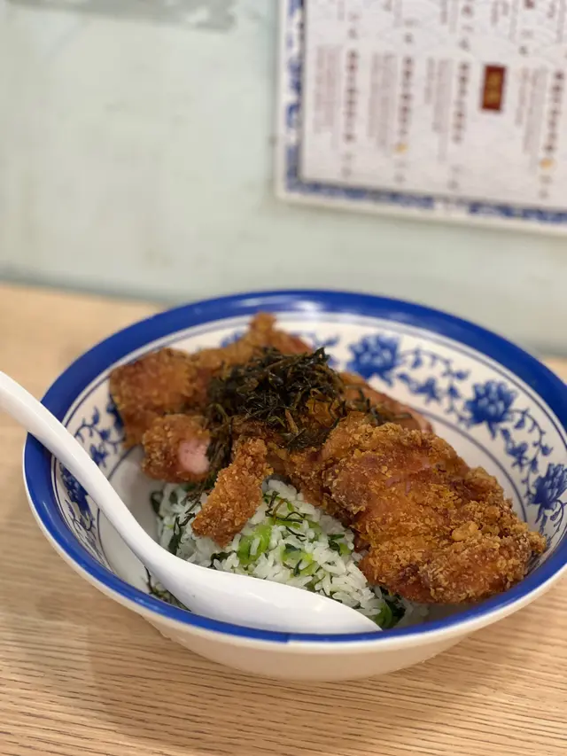 蔥油雞扒菜飯