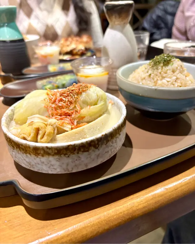 櫻花蝦豆乳味噌豚肉高麗菜卷