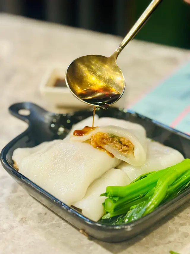 香茜牛肉腸粉