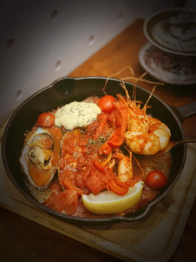 地中海海鮮燉飯