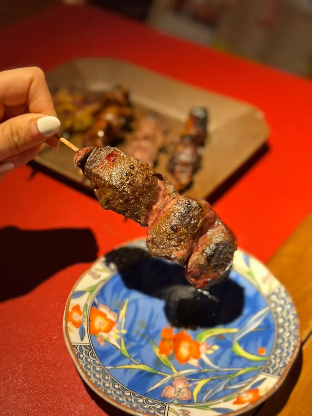 鵝肝、雞肝、雞心、鰻魚肝和牛肝