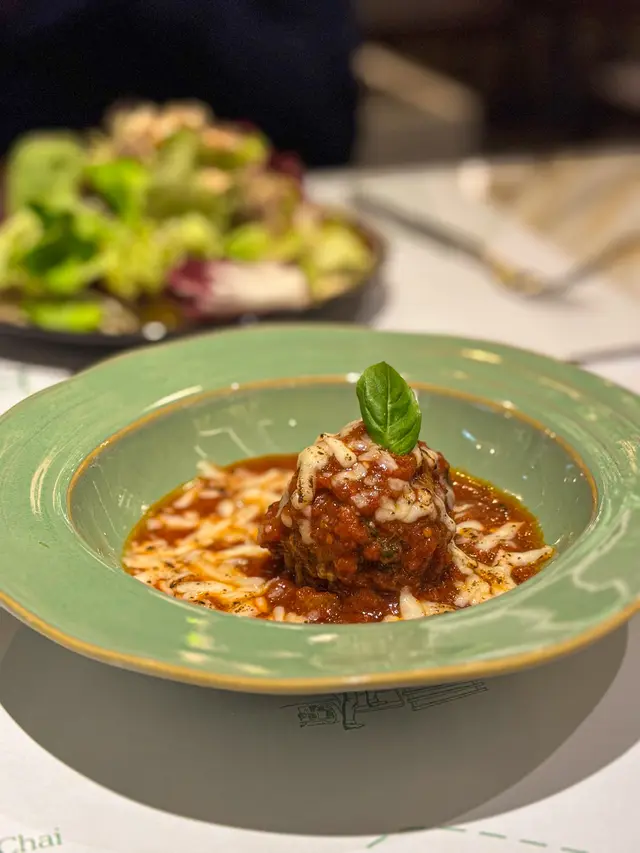 和牛肉丸配意大利紅醬