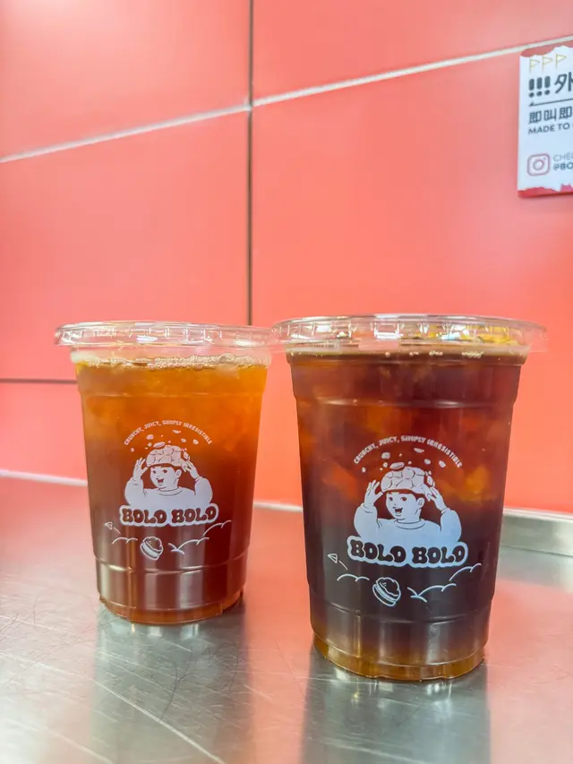 凍Bolo菠蘿啡 & 凍Bolo菠蘿茶