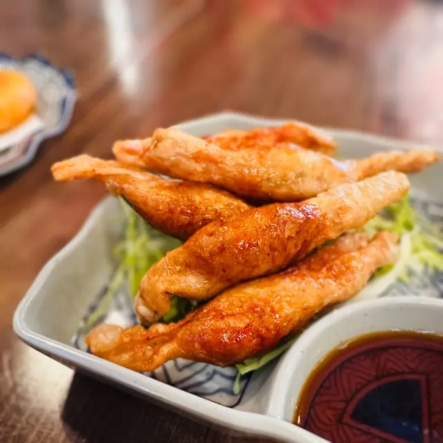 雞皮餃子