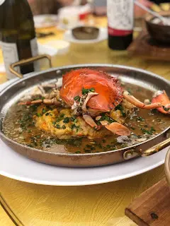 膏蟹蒸肉餅