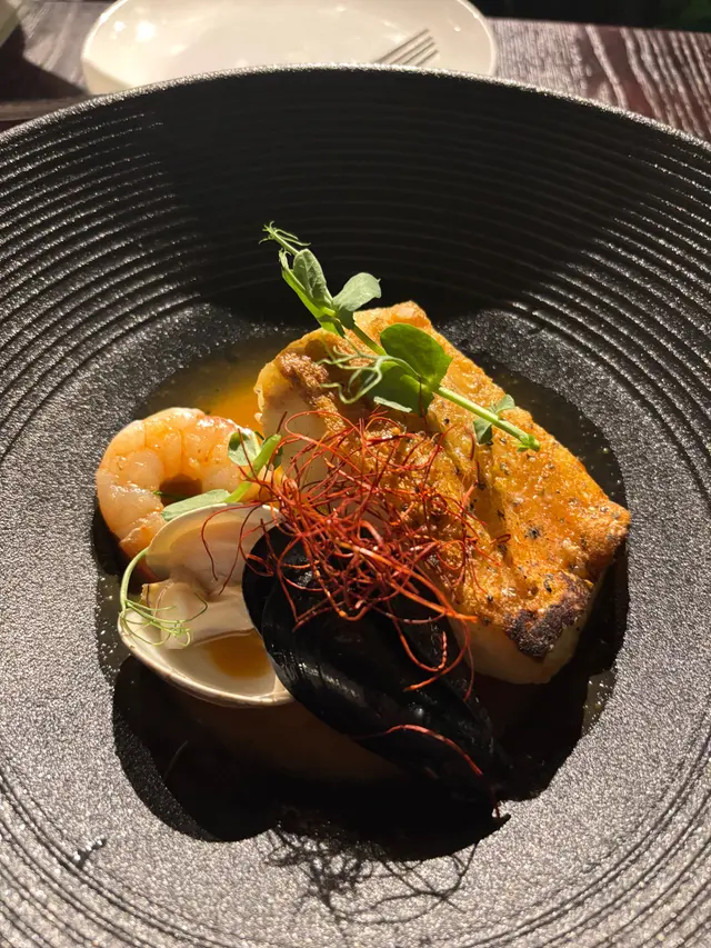 香煎澳洲大堡礁東星班配烤海鮮