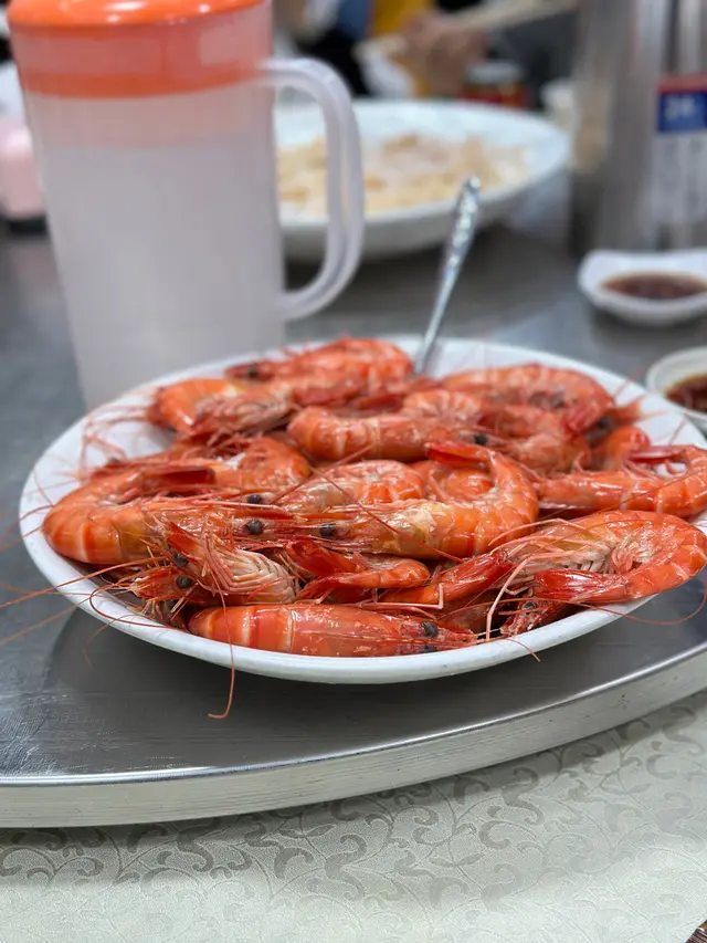 海蝦彈牙 唔洗點汁都好好味