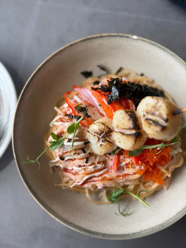 北海道帶子明太子意粉