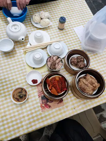 The Whole Set of Assorted Dim Sums!!! 🥡🥢🥟🍚🍽️