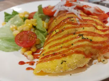  C餐 (茄汁蟹棒蛋螺丝粉)