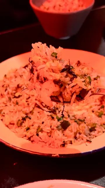 榄菜虾仁炒饭