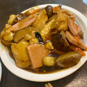 素肉豆腐扒時菜