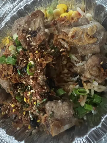 香辣蝦米排骨飯