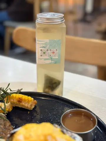 冷泡青提乌龙茶