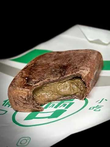 焙茶奶酥壓餅