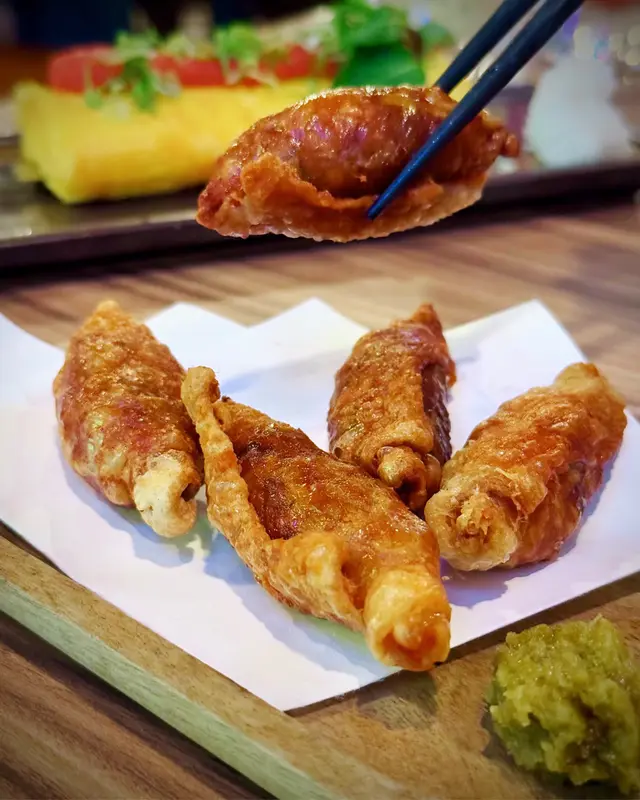 雞皮餃子 