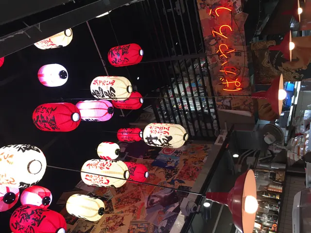 暖色日系紙燈籠