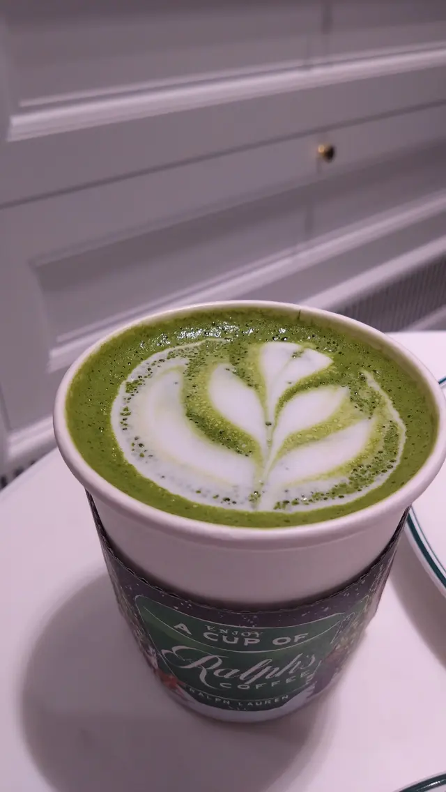 Hot Matcha Latte