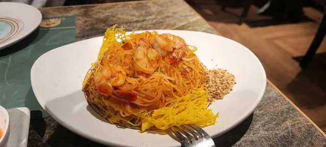 泰式蝦炒金邊粉
