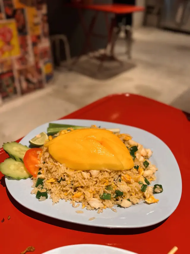 芒果蟹肉炒飯