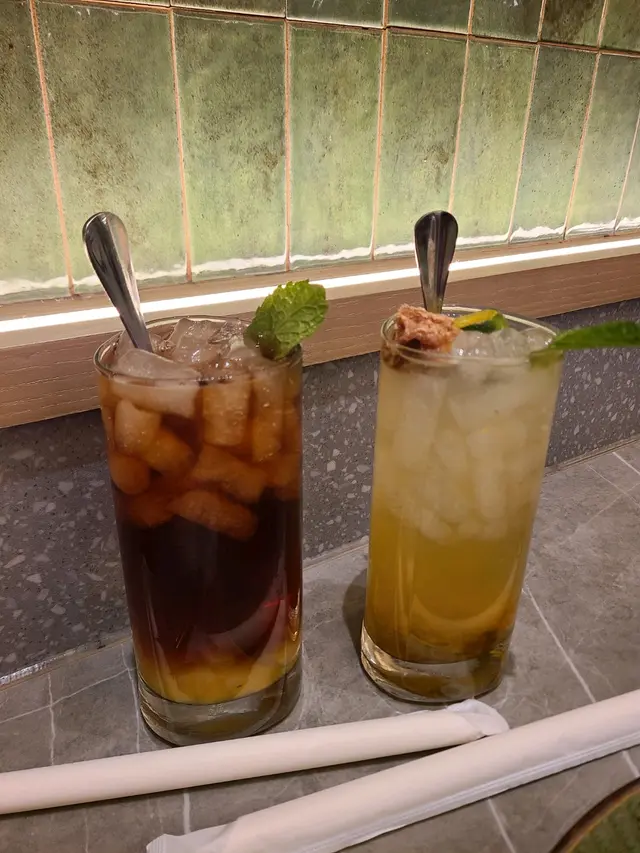 菠蘿冰茶,桔仔話梅水