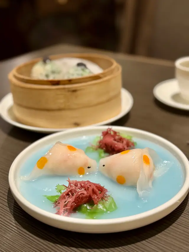 竹笙海鮮金魚餃