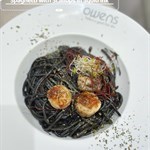  (Spaghetti with Scallops in Squid Ink)